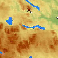 Nearby Forecast Locations - Jämtland - Map