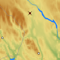 Nearby Forecast Locations - Dalarna - Map