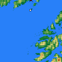 Nearby Forecast Locations - Svolvær - Map