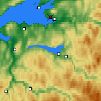 Nearby Forecast Locations - Kvithammer - Map