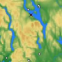 Nearby Forecast Locations - Apelsvoll - Map