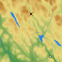 Nearby Forecast Locations - Trysil Vegstasjon - Map