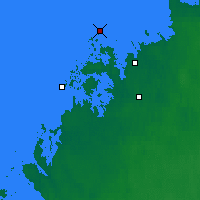 Nearby Forecast Locations - Kokkola Tankar - Map