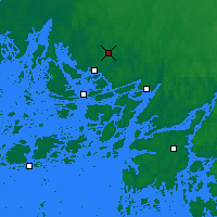 Nearby Forecast Locations - Turku - Map