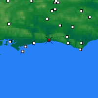 Nearby Forecast Locations - Brighton - Map
