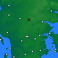 Nearby Forecast Locations - Billund - Map