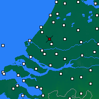 Nearby Forecast Locations - Delft - Map