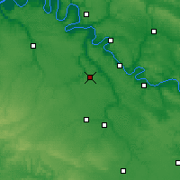 Nearby Forecast Locations - Évreux - Map
