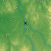 Nearby Forecast Locations - Nevers - Map