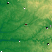 Nearby Forecast Locations - Périgueux - Map