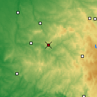 Nearby Forecast Locations - Limoges - Map