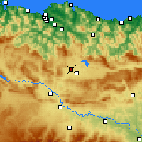 Nearby Forecast Locations - Vitoria-Gasteiz - Map