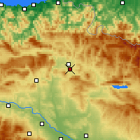 Nearby Forecast Locations - Pamplona - Map
