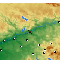 Nearby Forecast Locations - Córdoba - Map