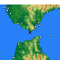 Nearby Forecast Locations - Tarifa - Map