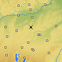 Nearby Forecast Locations - Pfaffenhofen an der Ilm - Map