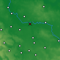 Nearby Forecast Locations - Dessau - Map