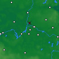 Nearby Forecast Locations - Tegel - Map