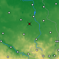 Nearby Forecast Locations - Hoyerswerda - Map