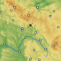 Nearby Forecast Locations - Sonneberg - Map