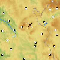 Nearby Forecast Locations - Wunsiedel - Map