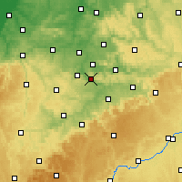 Nearby Forecast Locations - Esslingen am Neckar - Map