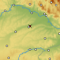 Nearby Forecast Locations - Gottfrieding - Map