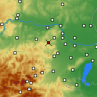 Nearby Forecast Locations - Breitenfort - Map