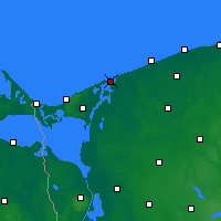 Nearby Forecast Locations - Dziwnów - Map