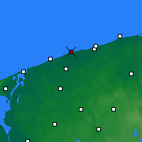 Nearby Forecast Locations - Mrzeżyno - Map