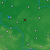 Nearby Forecast Locations - Leszno - Map