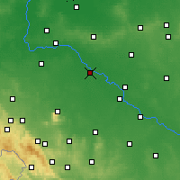 Nearby Forecast Locations - Wrocław - Map