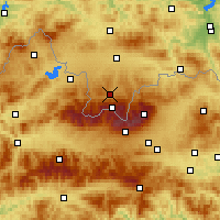 Nearby Forecast Locations - Zakopane - Map