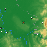 Nearby Forecast Locations - Banatski Karlovac - Map