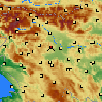 Nearby Forecast Locations - Medvode - Map