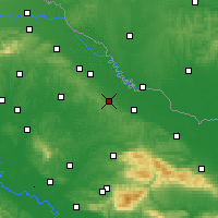 Nearby Forecast Locations - Bilogora - Map