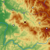 Nearby Forecast Locations - Ocna Șugatag - Map