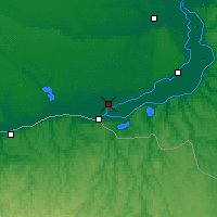 Nearby Forecast Locations - Călăraşi - Map