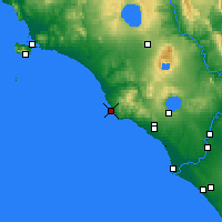 Nearby Forecast Locations - Civitavecchia - Map