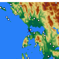 Nearby Forecast Locations - Preveza - Map