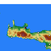 Nearby Forecast Locations - Souda - Map