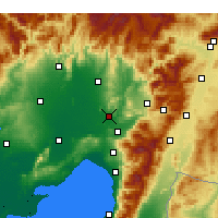 Nearby Forecast Locations - Osmaniye - Map