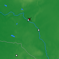 Nearby Forecast Locations - Zīlāni - Map