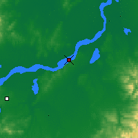 Nearby Forecast Locations - Krasnosel'skoye - Map