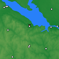 Nearby Forecast Locations - Chyhyryn - Map