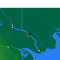 Nearby Forecast Locations - Abadan - Map