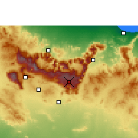 Nearby Forecast Locations - Saiq - Map