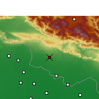 Nearby Forecast Locations - Pipara Simara - Map