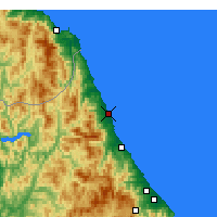 Nearby Forecast Locations - Sokcho - Map