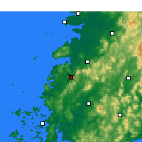 Nearby Forecast Locations - Gochang - Map